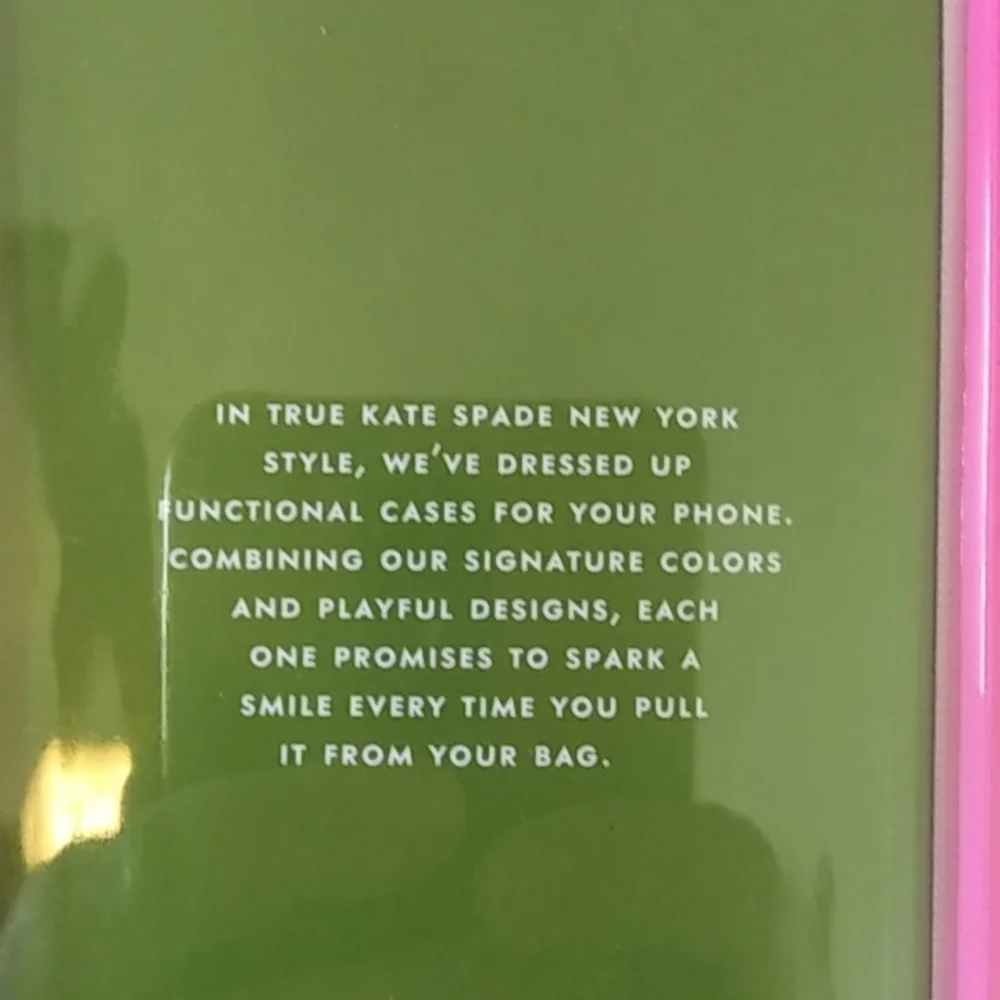 Kate Spade Pink Phone Case